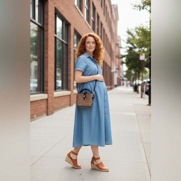 Brighton Handbags - Brighton Brown Woven Crossbody Bag-EUC